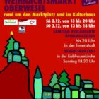 Weihnachtsmarkt - Oberwesel -