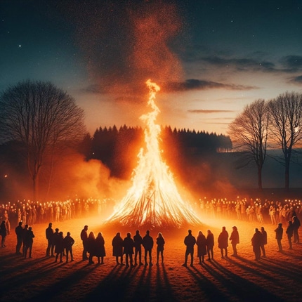 Osterfeuer Olsberg-Antfeld versuchte Körperverletzung