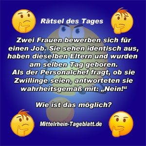 Keine Zwillinge