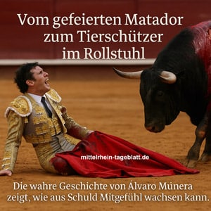 Vom Stierkämpfer zum Tierschützer – Wie Álvaro Múnera im Leid das Mitgefühl entdeckte