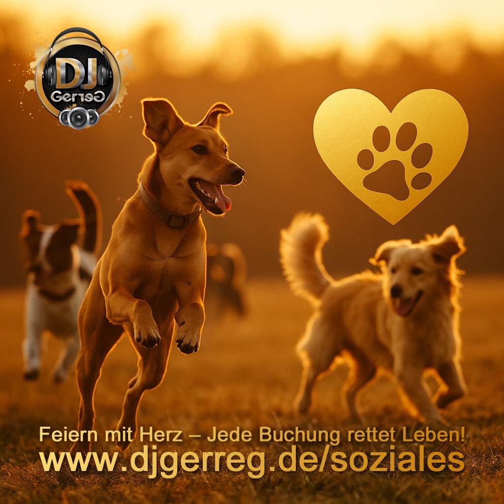 Feiern mit Herz - Jede Buchung rettet Leben